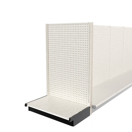 Lozier Shelving End Cap Display, Platinum 36W 60H 22D P362U-EC